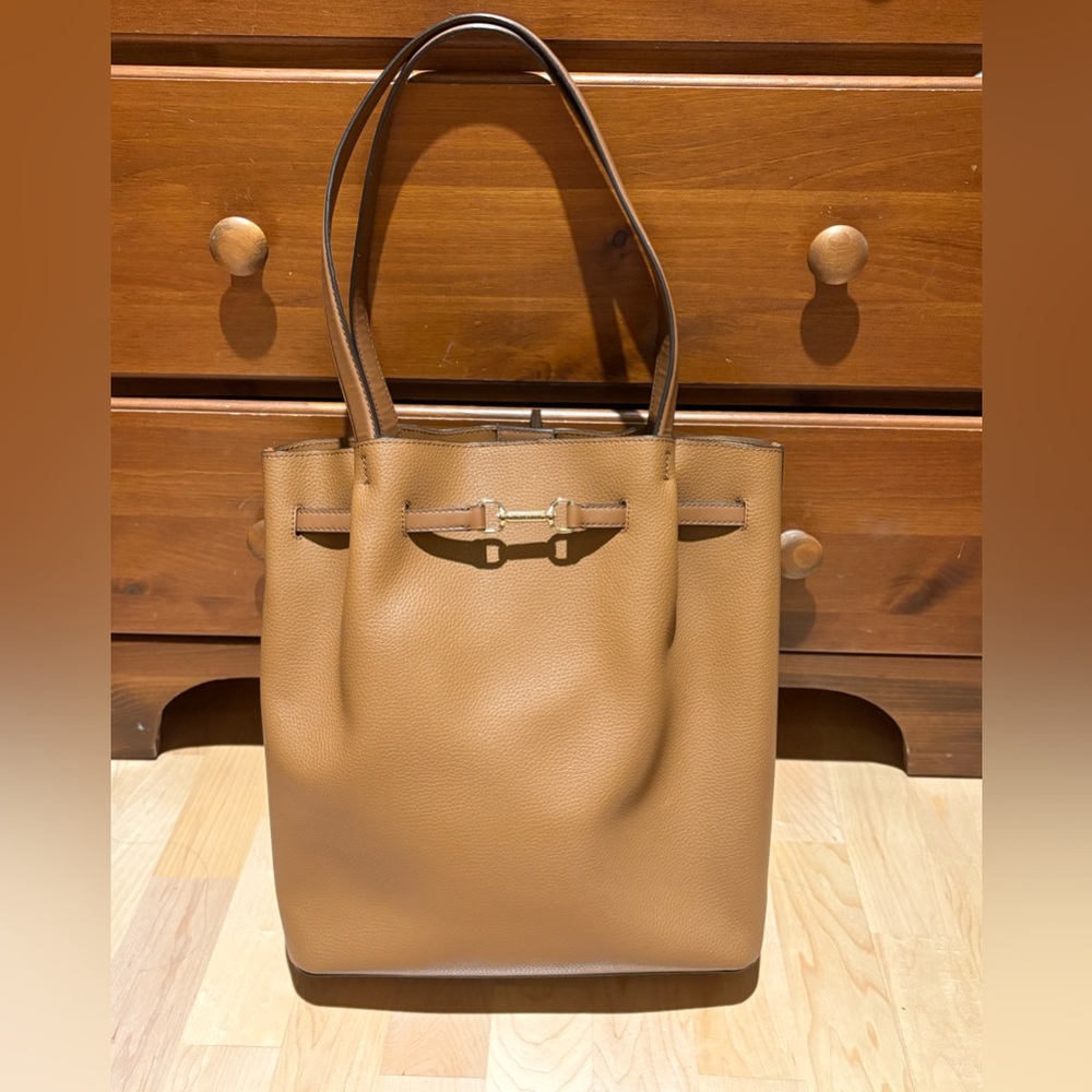 Michael Kors brown leather tote bag - Picture 10 of 11